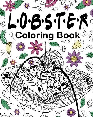 Book cover for Lobster Coloring Book