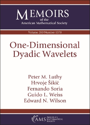 Book cover for One-Dimensional Dyadic Wavelets