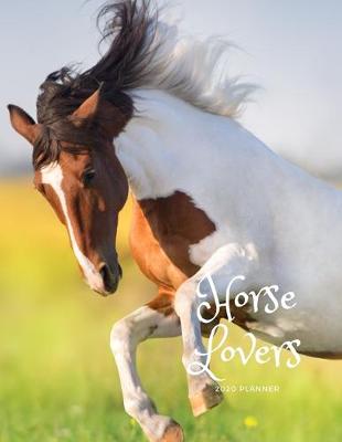 Book cover for Horse Lovers 2020 Planner