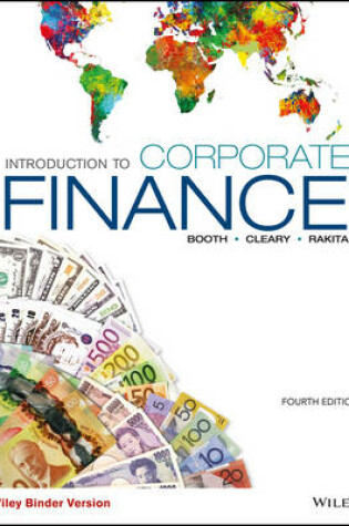 Cover of Introduction to Corporate Finance 4ce Binder Ready Version + Wileyplus Registration Card