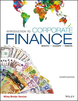 Book cover for Introduction to Corporate Finance 4ce Binder Ready Version + Wileyplus Registration Card