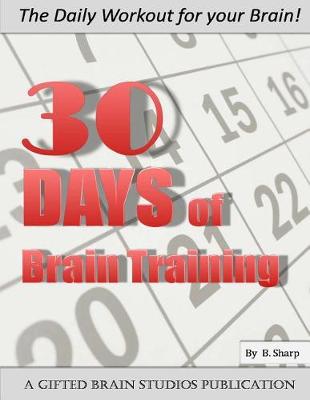 Book cover for 30 DAYS of Brain Training