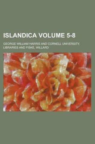 Cover of Islandica Volume 5-8