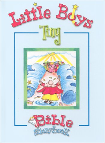 Book cover for Little Boys Tiny Bible Storybook