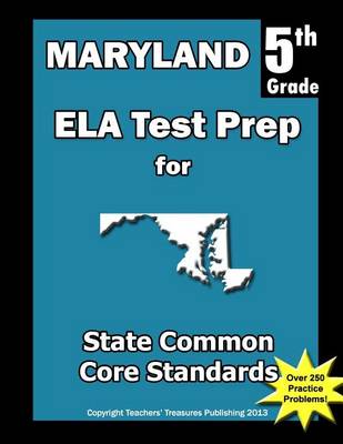 Book cover for Maryland 5th Grade ELA Test Prep