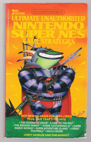 Cover of Ultimate Unauthorized Nintendo Super Nes Game Strategies