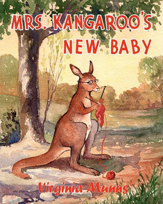 Book cover for Mrs. Kangaroo's New Baby