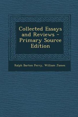 Cover of Collected Essays and Reviews