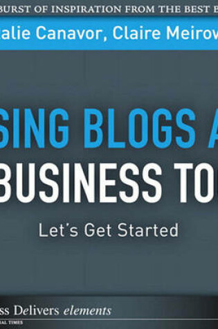 Cover of Using Blogs as a Business Tool