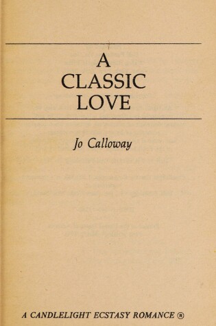 Cover of A Classic Love