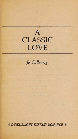 Book cover for A Classic Love