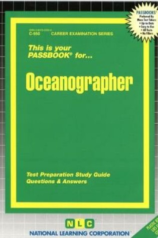 Cover of Oceanographer