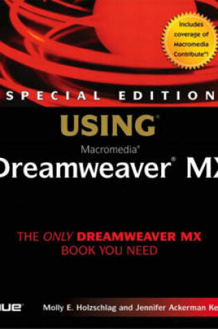 Cover of Special Edition Using Macromedia Dreamweaver MX
