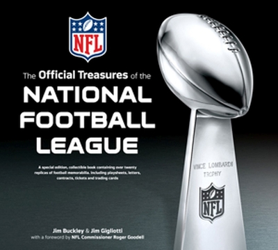 Book cover for The Official Treasures of the National Football League (Updated)