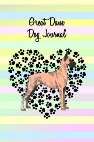 Cover of Great Dane Dog Journal