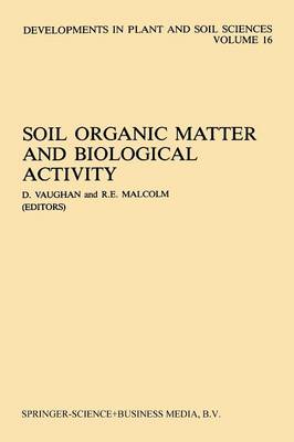 Book cover for Soil Organic Matter and Biological Activity