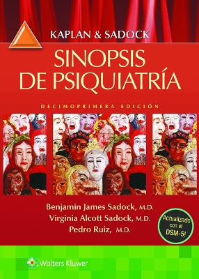 Book cover for Kaplan & Sadock. Sinopsis de psiquiatría