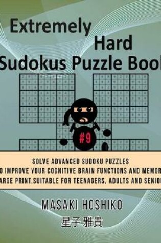 Cover of Extremely Hard Sudokus Puzzle Book #9