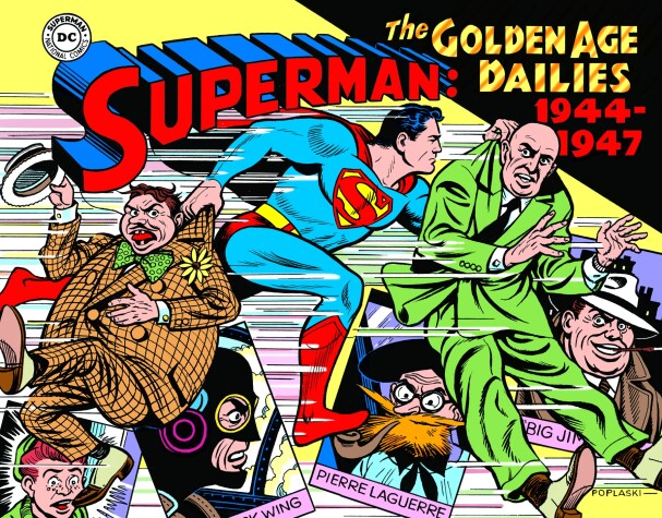 Cover of Superman: The Golden Age Newspaper Dailies: 1944-1947