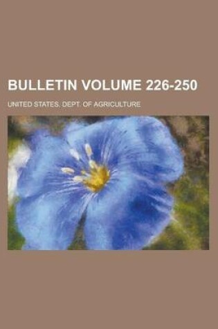 Cover of Bulletin Volume 226-250