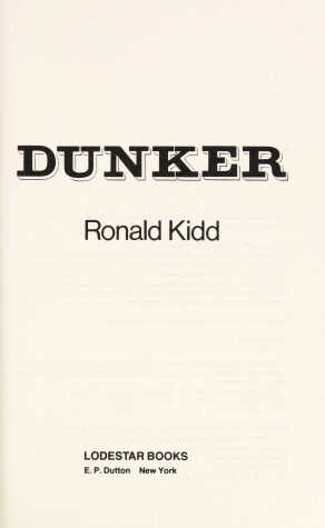 Book cover for Dunker