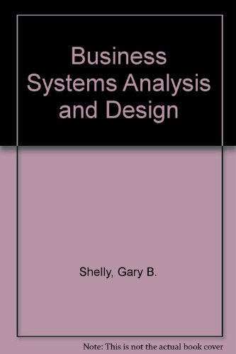 Book cover for Business Systems Analysis and Design