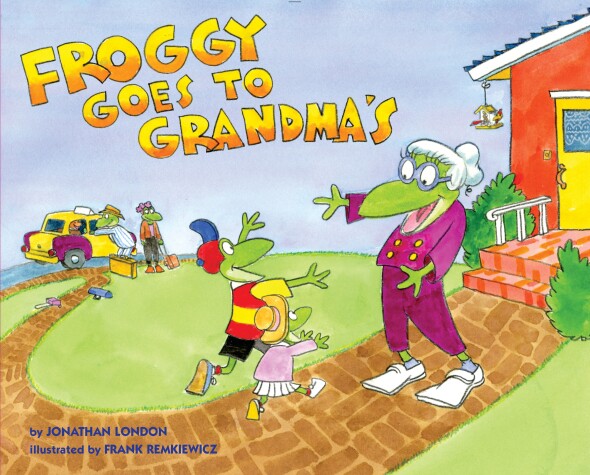 Book cover for Froggy Goes to Grandma's