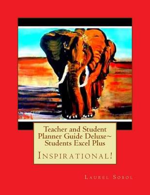 Book cover for Teacher and Student Planner Guide Deluxe Students Excel Plus