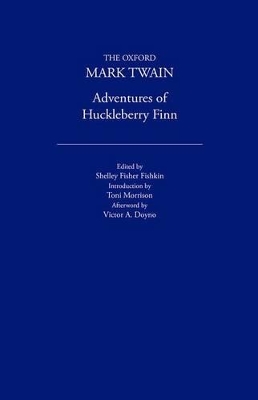 Book cover for Adventures of Huckleberry Finn (1885)
