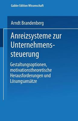 Cover of Anreizsysteme zur Unternehmenssteuerung