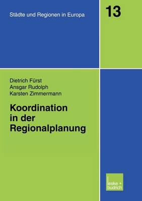 Cover of Koordination in Der Regionalplanung