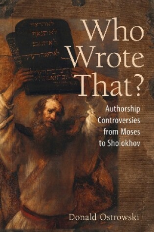 Cover of Who Wrote That?