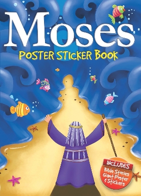 Book cover for Moses Poster Sticker Book