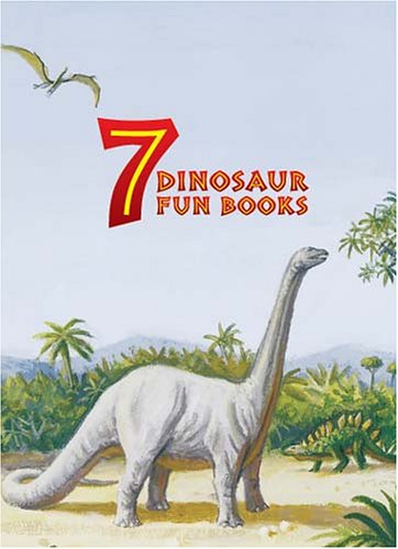 Book cover for 7 Dinosaur Fun Books