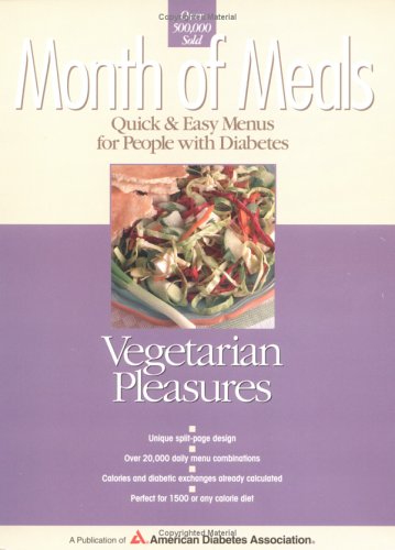 Book cover for Month Meals: Vegetarian Please