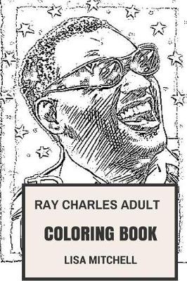 Book cover for Ray Charles Adult Coloring Book