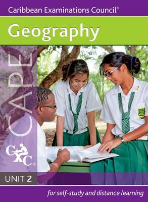 Book cover for Geography CAPE Unit 2 A CXC Study Guide