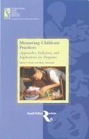 Book cover for Measuring Childcare Practices