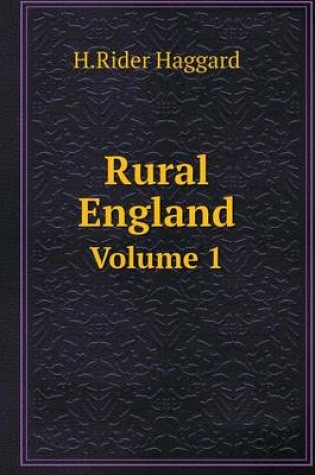 Cover of Rural England Volume 1