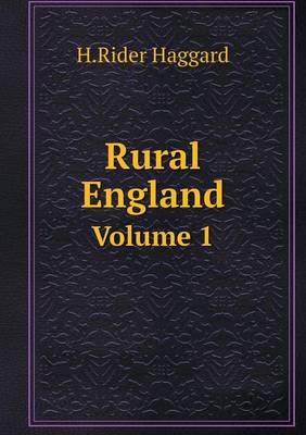 Book cover for Rural England Volume 1