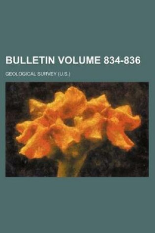 Cover of Bulletin Volume 834-836