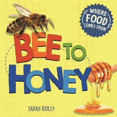 Book cover for Where Food Comes From: Bee to Honey