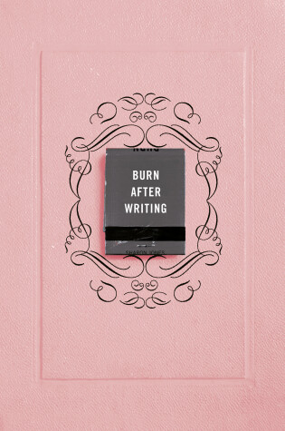 Cover of Burn After Writing (Pink)