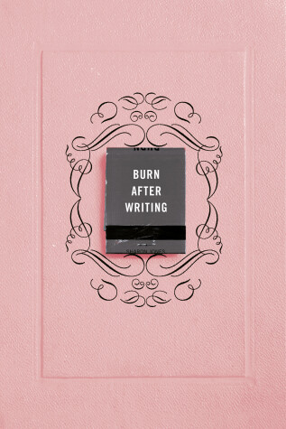 Book cover for Burn After Writing (Pink)
