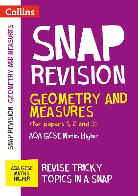 Cover of AQA GCSE 9-1 Maths Higher Geometry and Measures (Papers 1, 2 & 3) Revision Guide