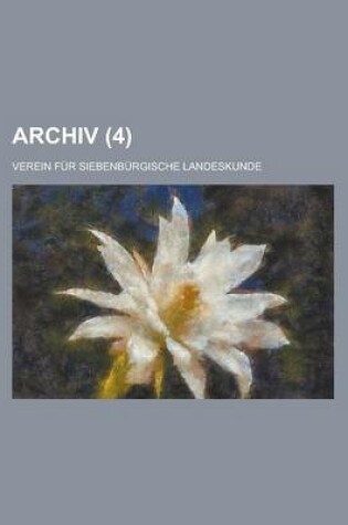 Cover of Archiv (4 )