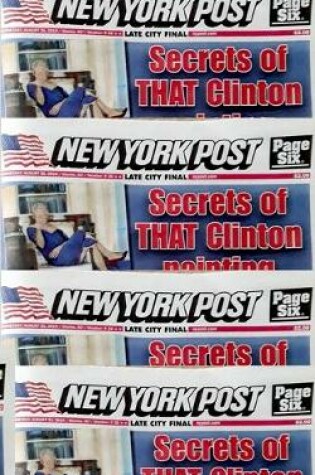 Cover of Bill clinton Blue Dress Painting New York Post Artist skecthBook