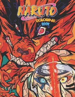 Book cover for Naruto Coloring Book