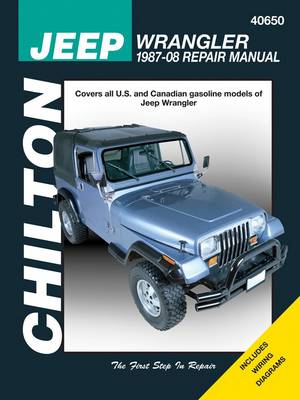 Book cover for Jeep Wrangler YJ Automotive Repair Manual