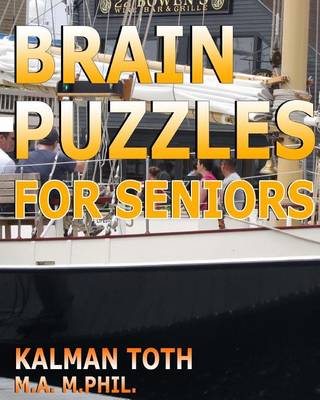 Book cover for Brain Puzzles for Seniors